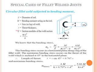 Circular Fillet Weld Example Design of Welded Joint | PDF