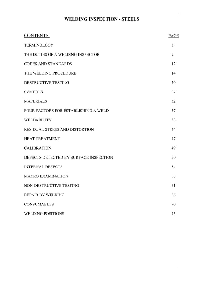 Welding visual inspection | PDF | Eye and Vision Conditions | Diseases ...