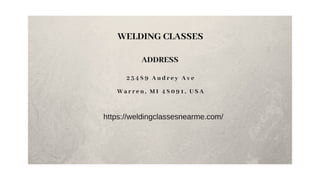Welding Certification Classes