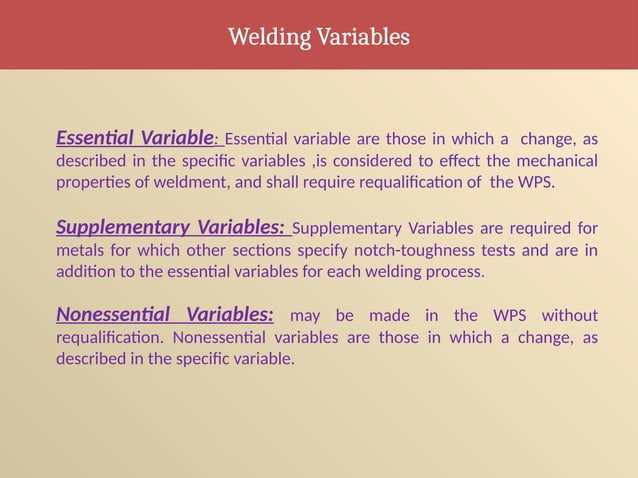 Welding Engineering Basic And Concepts Pptx