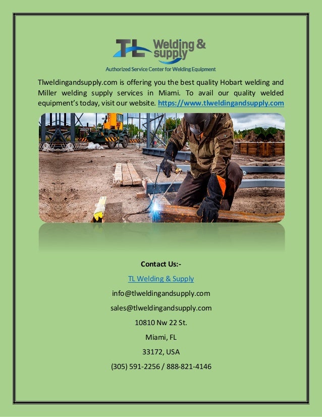 Welding Equipment Miami
