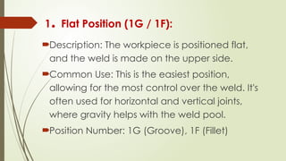 WELDING POSITIONS sdfsdf sdfsdfvdsfds sdvdsfdfsdfds.pptx