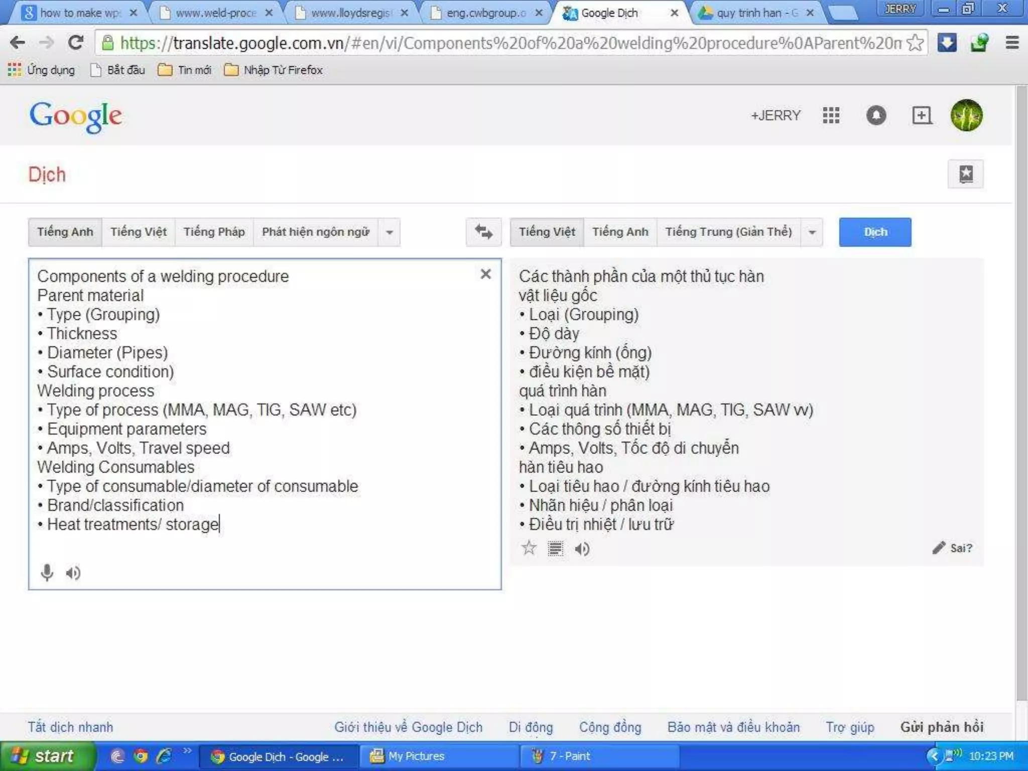 Welding procedure & welder qualification review