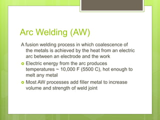 Welding process | PPTX