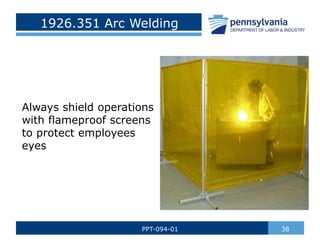 Welding Safety by Pennsylvania L&I