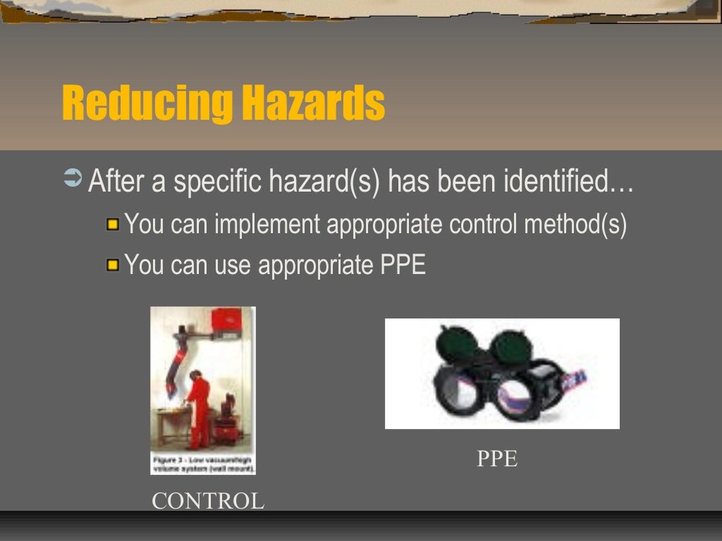 Welding safety hazard