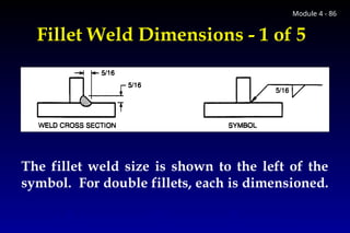 Double R Weldment Module 4 :Weld Joint Geometry/welding and NDE symbols | PPTX
