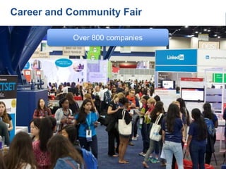 20
Career and Community Fair
Over 800 companies
 
