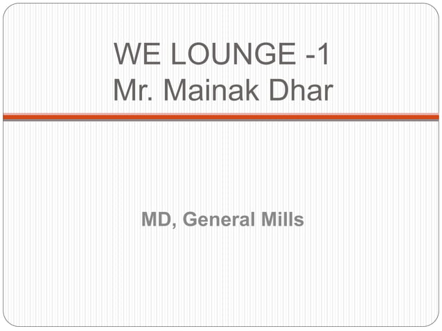 We like project welingkar | PPTX | Large Business | Business