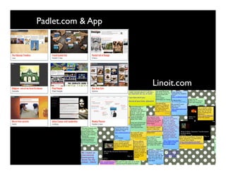 Linoit.com
Padlet.com & App
 