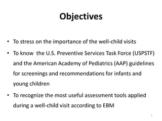 Well child visits | PPTX
