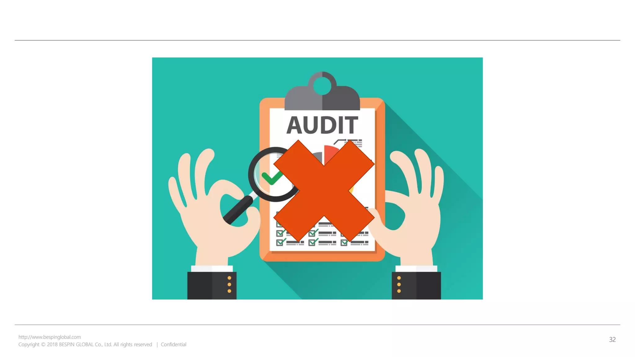 Copyright © 2018 BESPIN GLOBAL Co., Ltd. All rights reserved | Confidential
http://www.bespinglobal.com
32
 