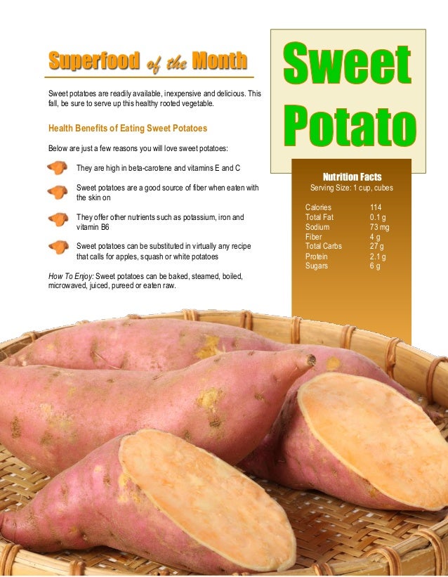 cbiz wellbeing insights october 2014 sweet potatoes serving size