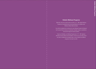 Wellb wellness Packages