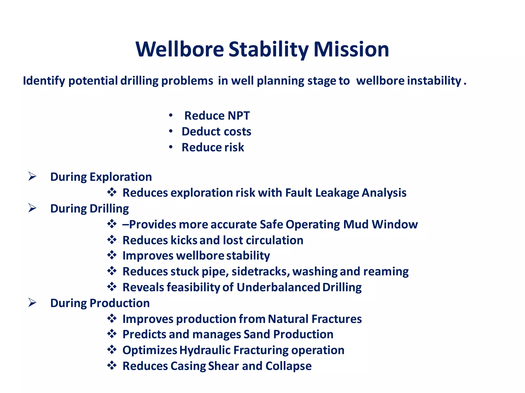 Wellbore Stability-Amoco.pdf | Geology | Science