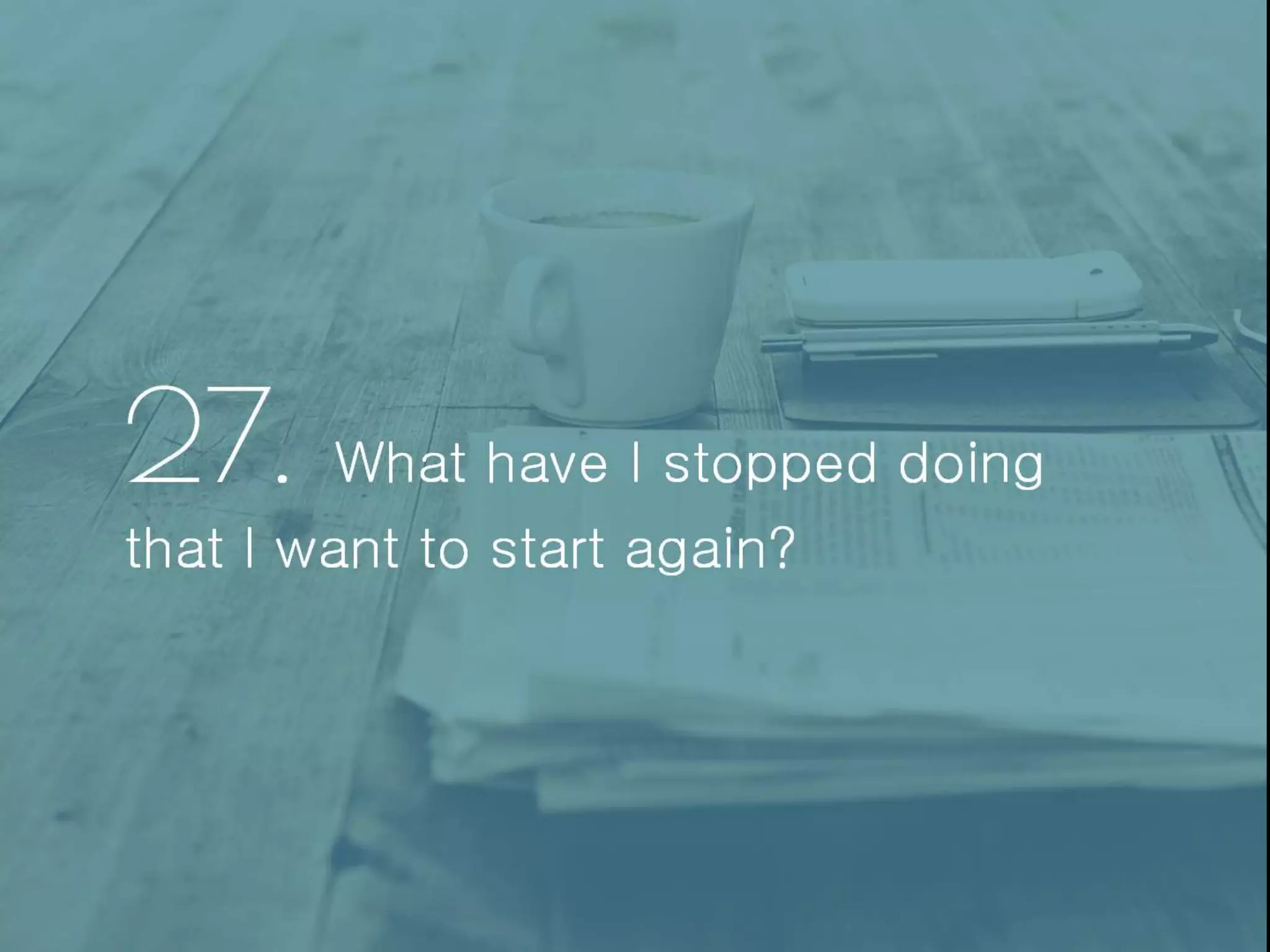 31 Questions You Need To Ask Yourself Today