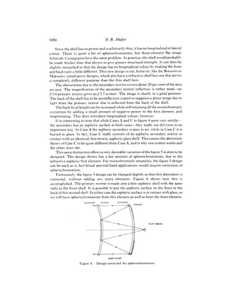 Well corrected two element telescope with a flat image   1981