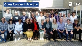 Open Research Practice
 