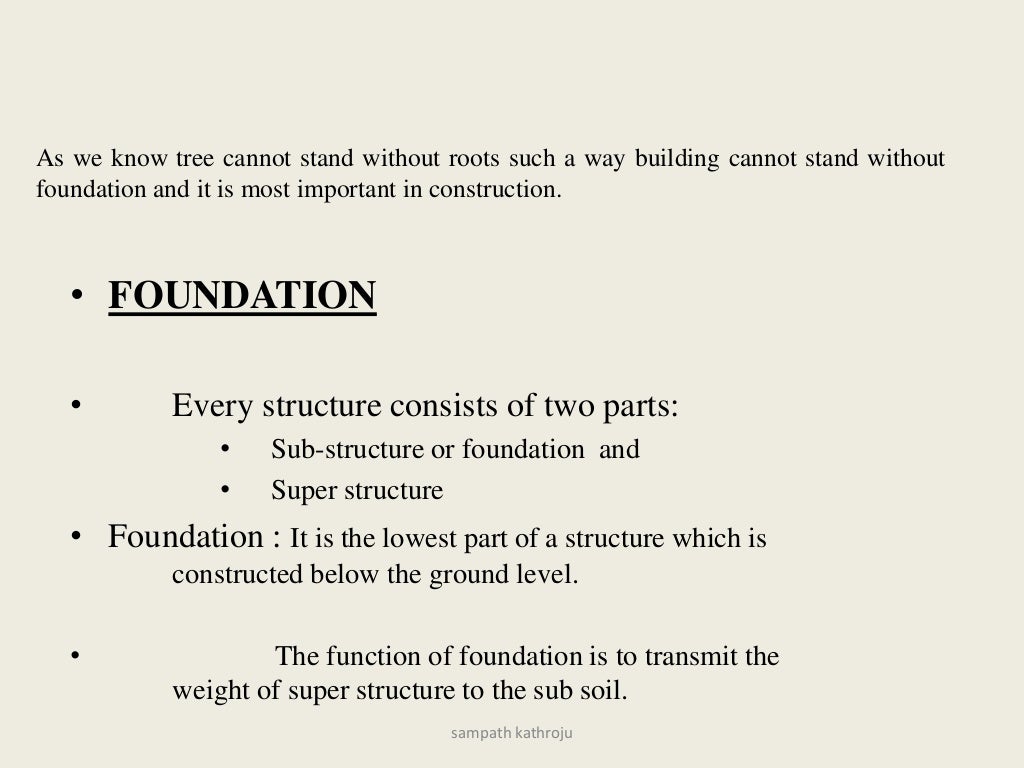 Well foundation