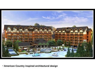 American Country inspired architectural design 