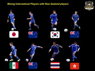 Mixing International Players with New Zealand players 
 
