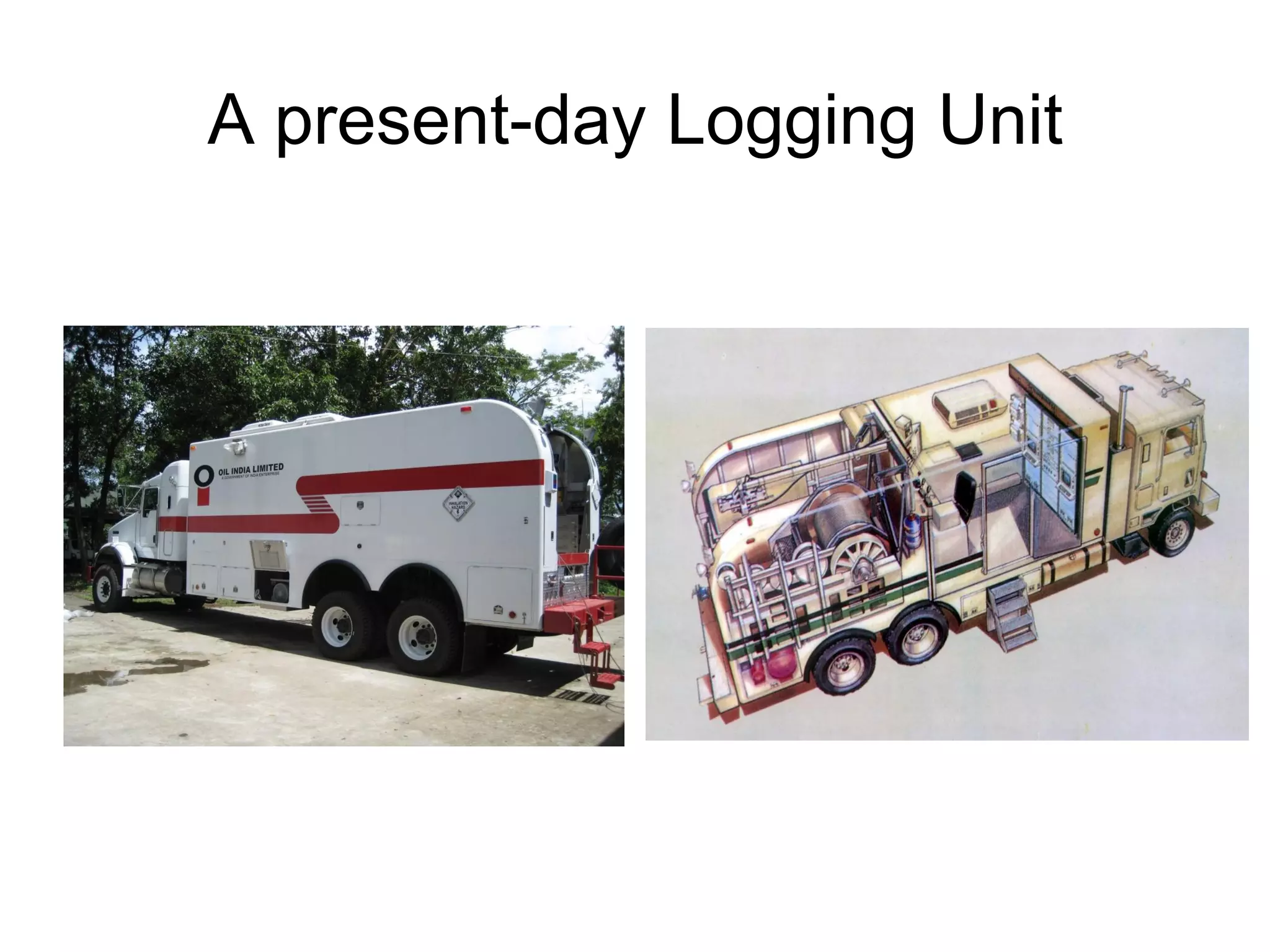 A present-day Logging Unit
 