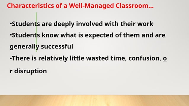 well managed classroom of a teacher.pptx