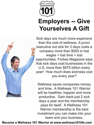 Wellness 101 Warrior Program | PPT