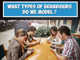 What types of behaviours
Do we model ?
 
