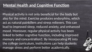 Holistic Wellness and Fitness: Integrating Physical Education for ...