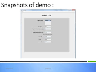 Snapshots of demo :




 3/20/2013     wellness   9
 