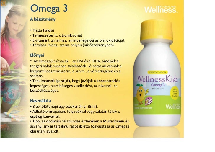 Oriflame Wellness kids
