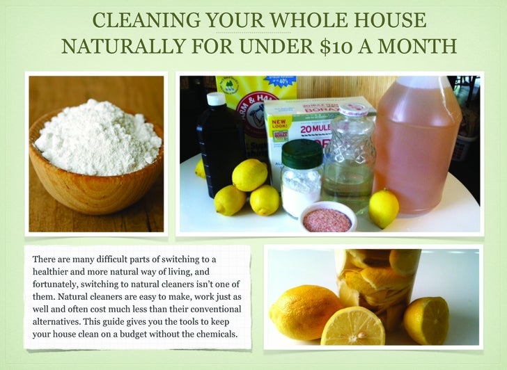 Wellness mama natural cleaning guide