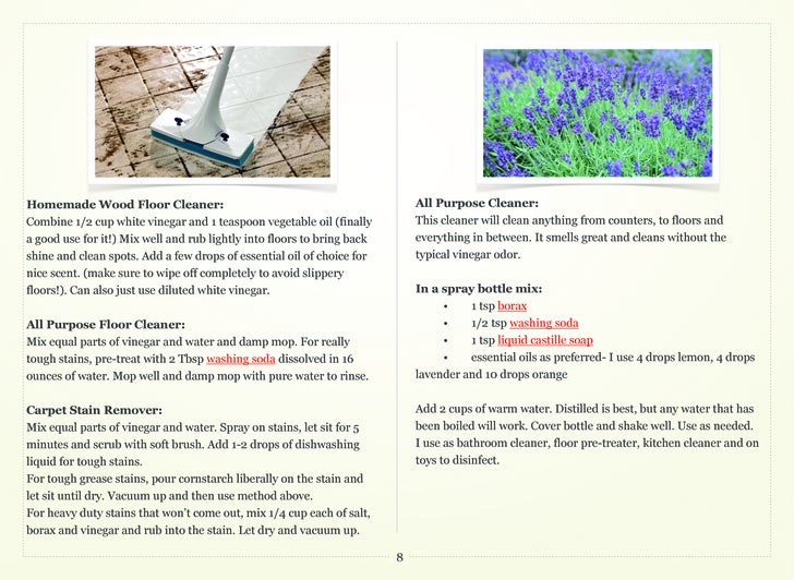 Wellness mama natural cleaning guide