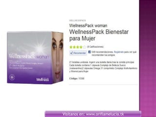 Visítanos en: www.oriflamelucia.tk
 