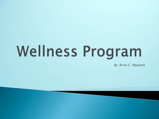 wellness-program-ppt