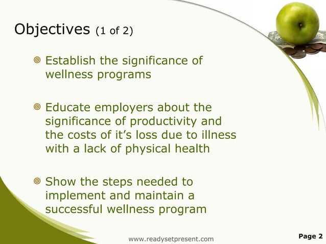 Wellness Program PowerPoint Presentation | PPT