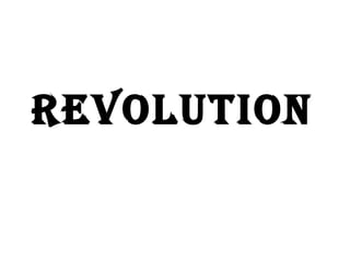 Revolution   