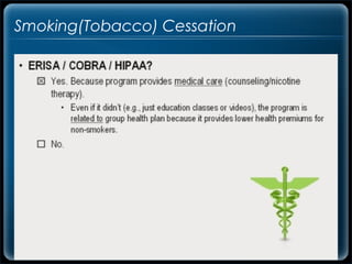 Smoking(Tobacco) Cessation
 