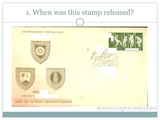1. When was this stamp released?
 