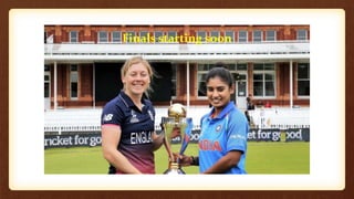 Finals starting soon
 