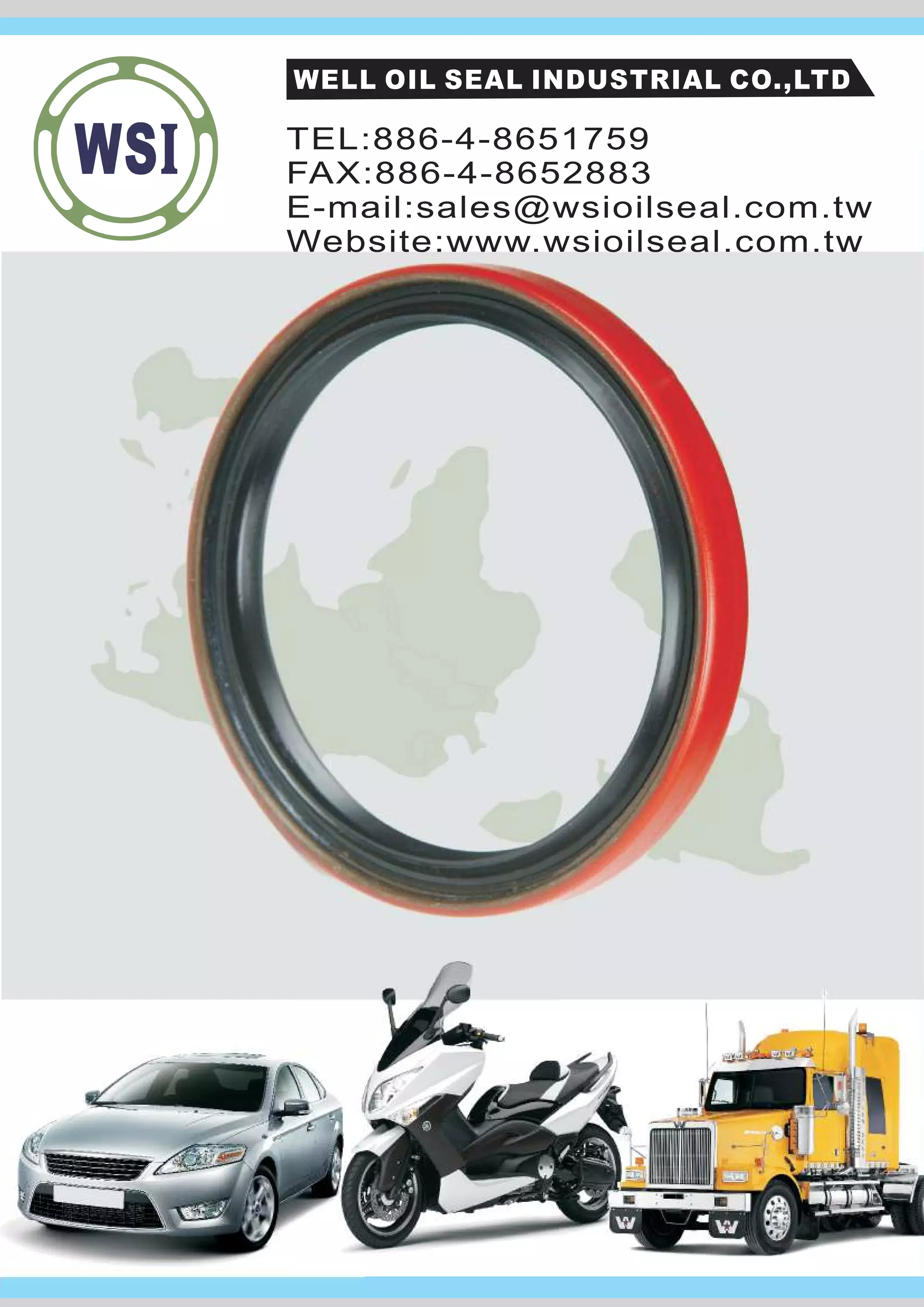 Well oil seal catalog PDF