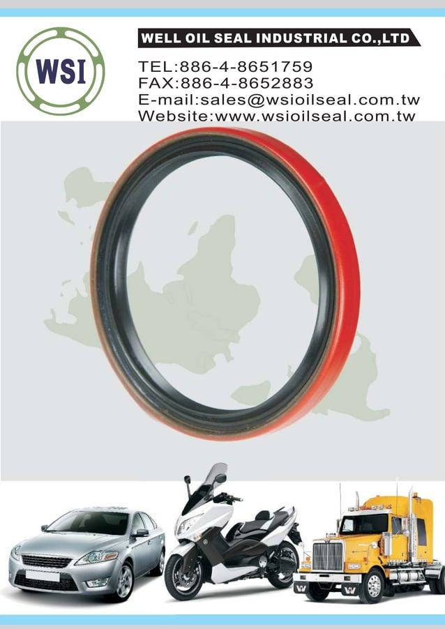 Well oil seal catalog PDF
