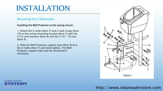 Well Protector Well Protector Dry Pellet Chlorinator Installation, Operation, and ...