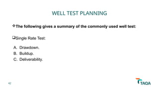 Well Testing Slideshow Comprehensive Basic Well Testing Training: Safety, Planning, and ...