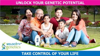 BECOME AN ACCREDITED GENOMIC WELLNESS CONSULTANT OF INDIA
UNLOCK YOUR GENETIC POTENTIAL
TAKE CONTROL OF YOUR LIFE
 
