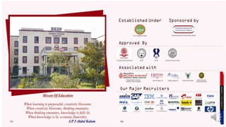 Welocome screne   RKDF UNIVERSITY.PPT