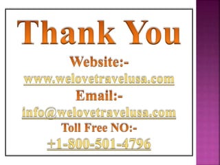 www.welovetravelusa.com
info@welovetravelusa.com
+1-800-501-4796
 