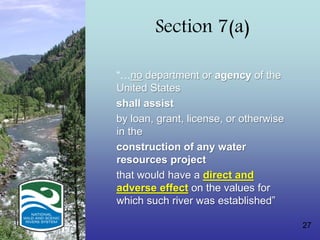 Section 7 Determinations – How to complete a Section 7 - Randy Welsh ...