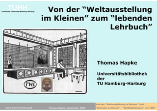 Weltbibliotheken um 1900